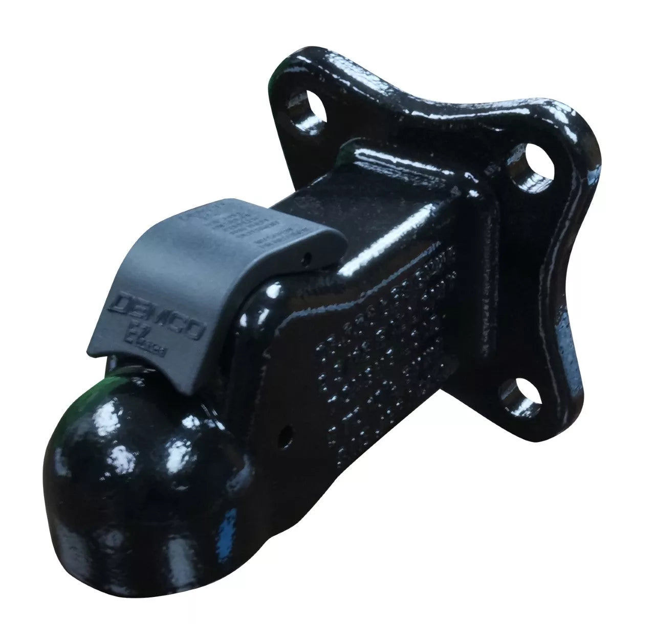 Demco | Cast Plate-Mount 2-5/16" Coupler | 17415-81 | 25,000 lb Capacity | Black