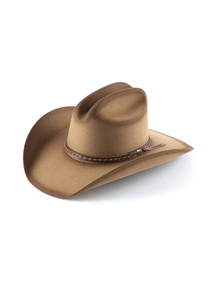 Resistol Jason Aldean Felt Hat Collection Dirt Road Pecan