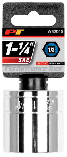 1/2 in. Dr. 1-1/4 in. 6pt Socket