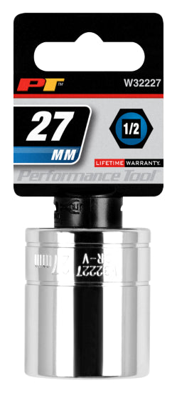 1/2 in. Dr. 27 mm 6pt Socket