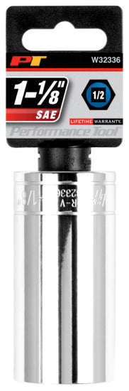 1/2 in. Dr. 1-1/8 in. 6pt DW Socket