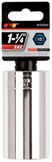 1/2 in. Dr. 1-1/4 in. 6pt DW Socket