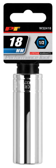 1/2 in. Dr. 18 mm 6pt DW Socket