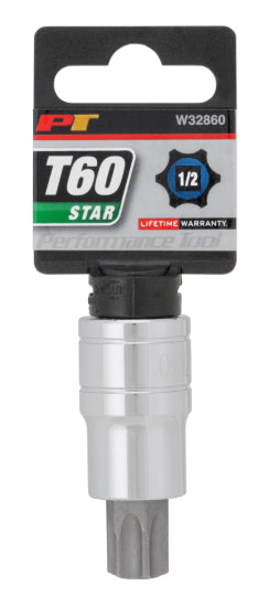 1/2 in. Dr. T-60 Star Bit Socket