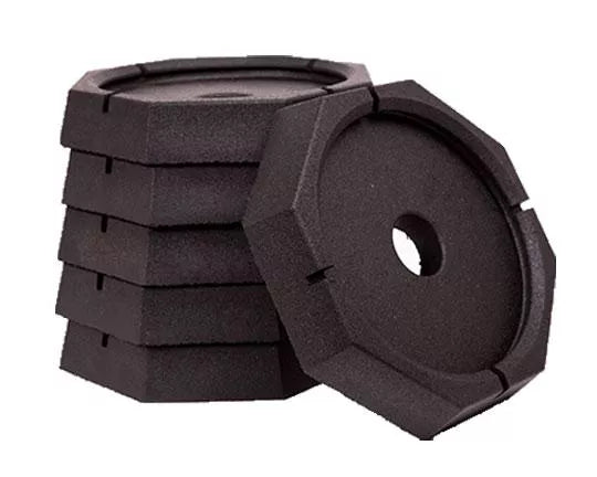 SnapPad | XTRA 6-Pack for 9" Round Jack Feet | 11" Diameter | XTRSP6